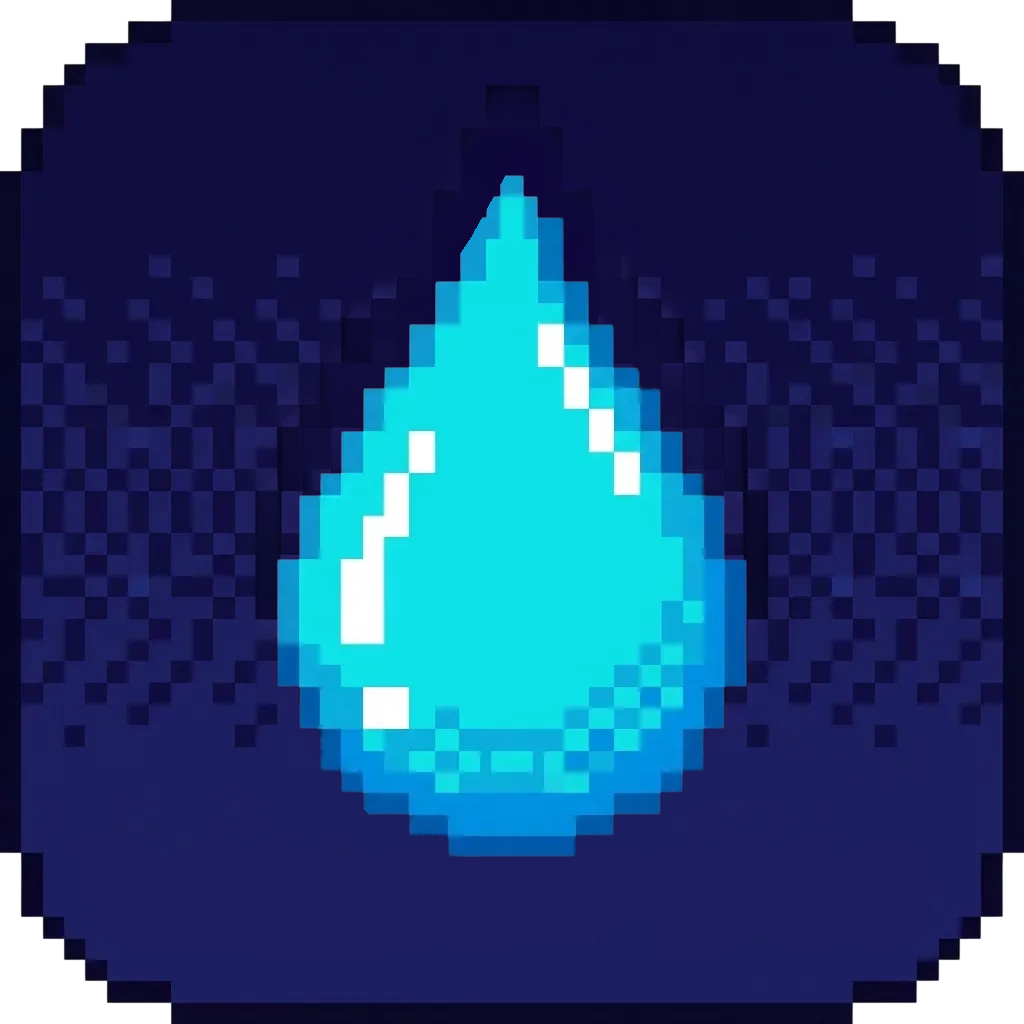 Droplet Idle Icon