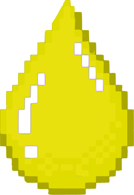 Golden droplet