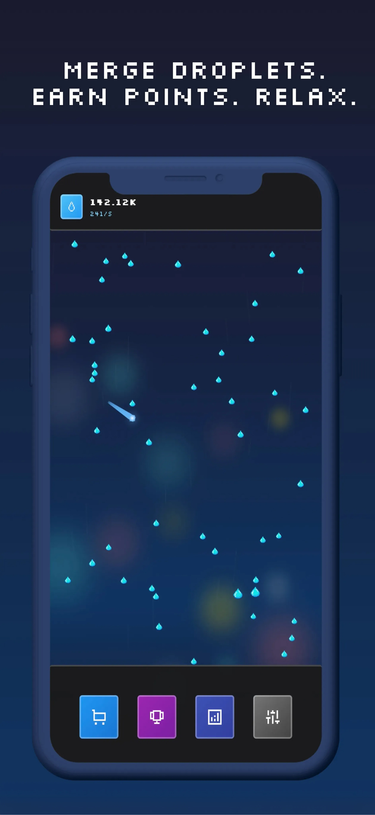 Droplet Idle gameplay screenshot 1